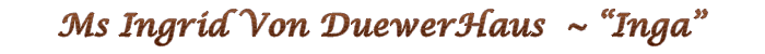 Inga title